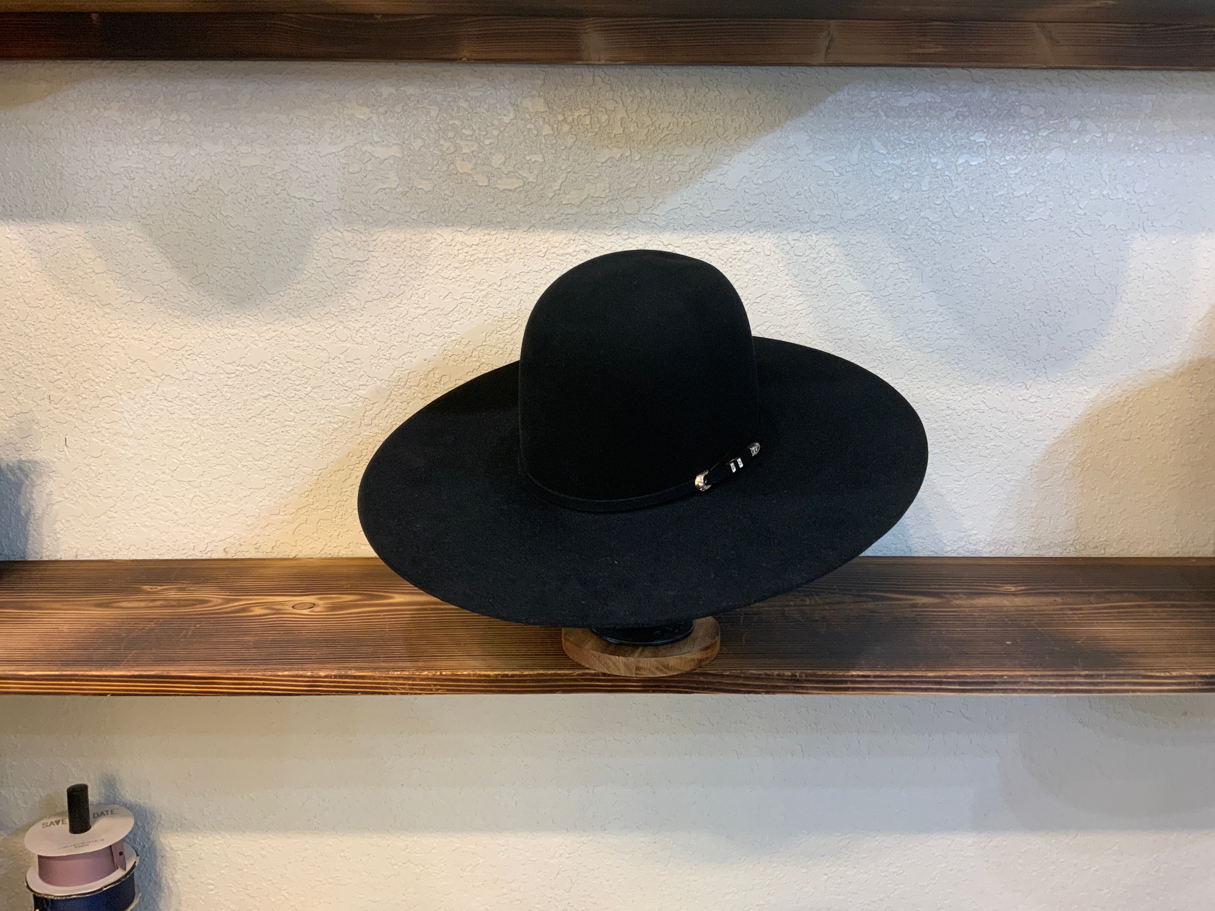 Resistol Black 40x felt 5" brim