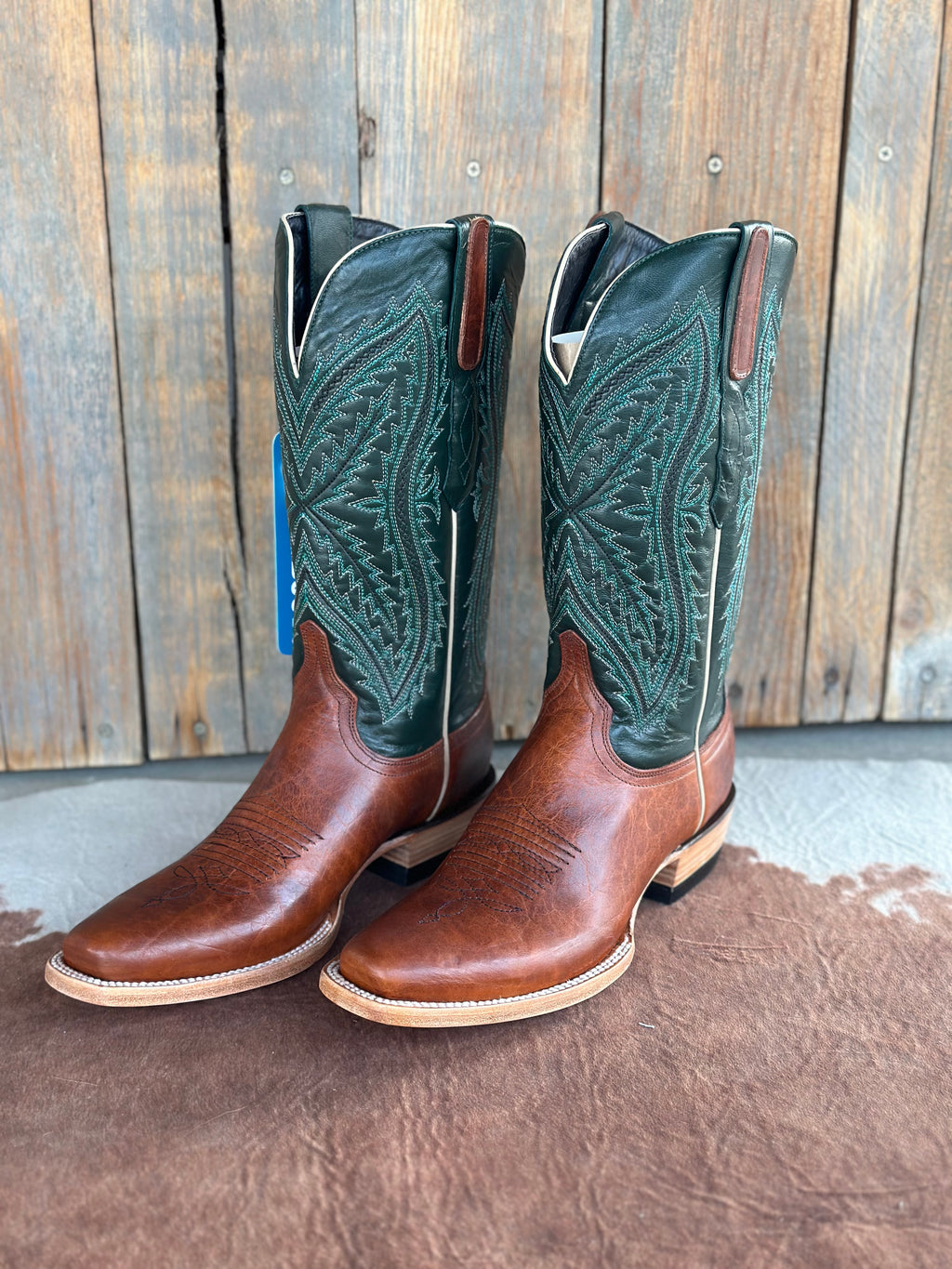 B. Antique Tan Resistol Boots